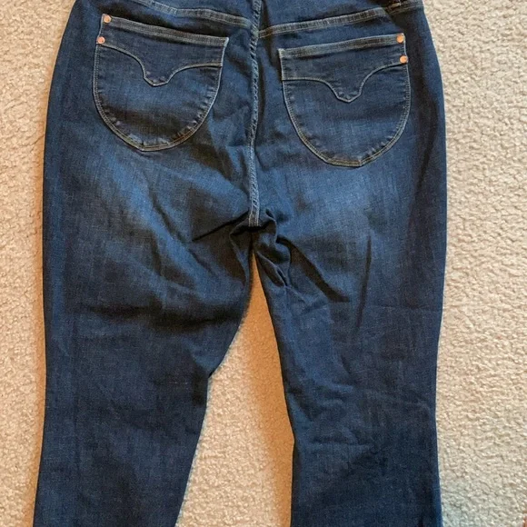 Judy Blue Los Angeles. Skinny Fit. Blue Jeans. Size 14w. - Picture 12 of 16